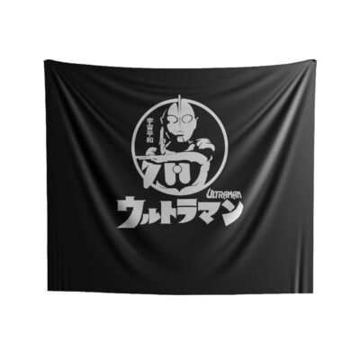 Ultraman Hero Japanese Logo Indoor Wall Tapestries
