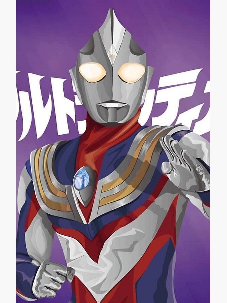 Ultraman Purple Background Shower Curtain - Image 2
