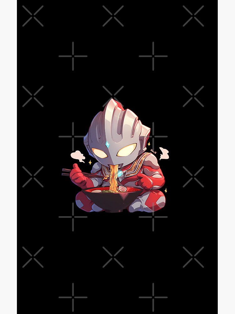 Ultraman Anime Kawaii Ramen Shower Curtain - Image 2