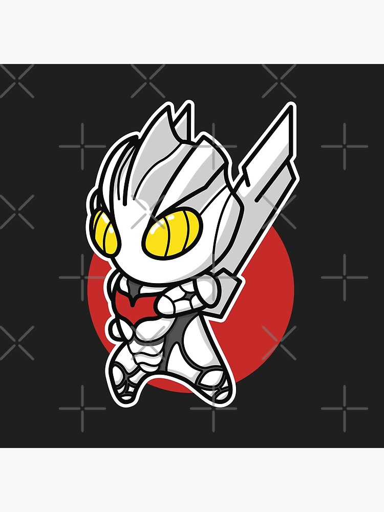 Ultraman Noa Chibi Style Kawaii Tapestry - Image 2