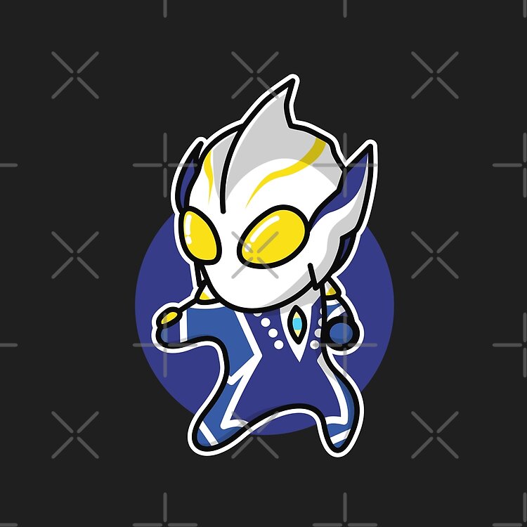Ultraman Hikari Chibi Style Kawaii Tote Bag - Image 2