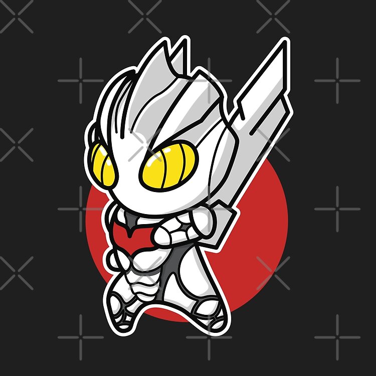 Ultraman Noa Chibi Style Kawaii Tote Bag - Image 2
