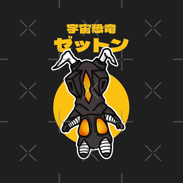 Space Dinosaur Zetton Chibi Style Kawaii Tote Bag - Image 2