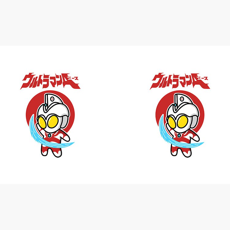 Ultraman Ace Chibi Style Kawaii Mug - Image 2