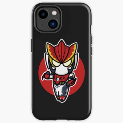 Ultraman Rosso Chibi Style Kawaii Iphone Case