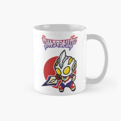 Ultraman Trigger Multi Type Chibi Style Kawaii Mug