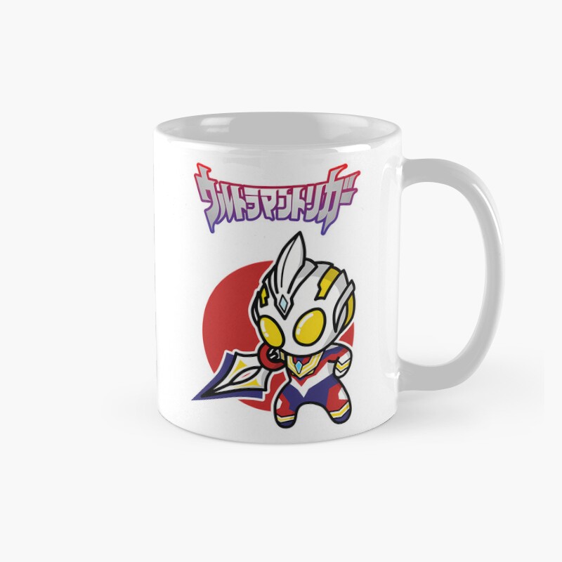 Ultraman Trigger Multi Type Chibi Style Kawaii Mug