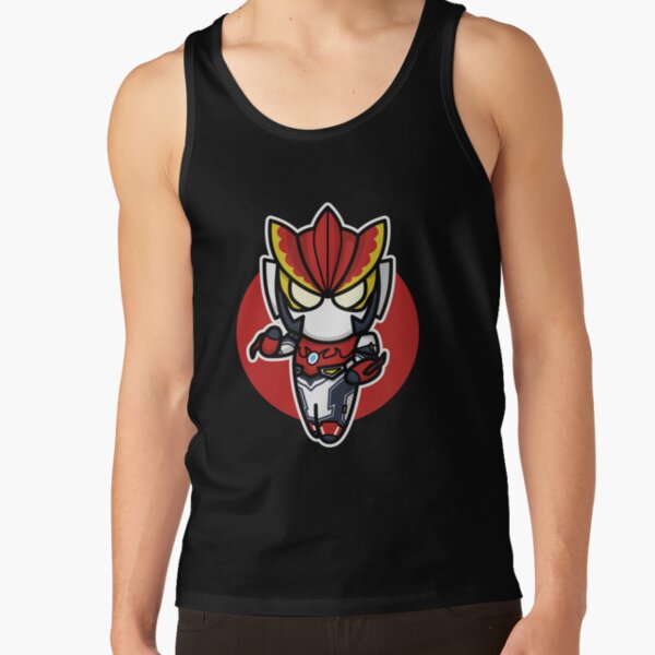 Ultraman Rosso Chibi Style Kawaii Tank Top - Image 2