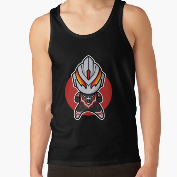Ultraman Orb Thunder Breastar Chibi Style Kawaii Tank Top - Image 2
