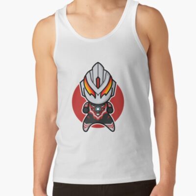 Ultraman Orb Thunder Breastar Chibi Style Kawaii Tank Top