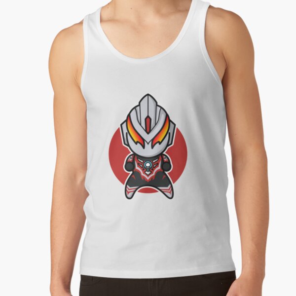 Ultraman Orb Thunder Breastar Chibi Style Kawaii Tank Top