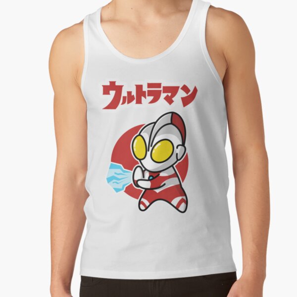 Ultraman Chibi Style Kawaii Spacium Ray Tank Top
