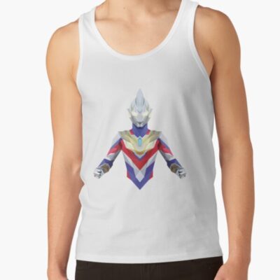 Ultraman Trigger Low Poly Art Tank Top