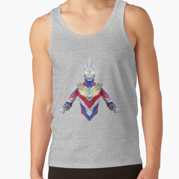 Ultraman Trigger Low Poly Art Tank Top - Image 3