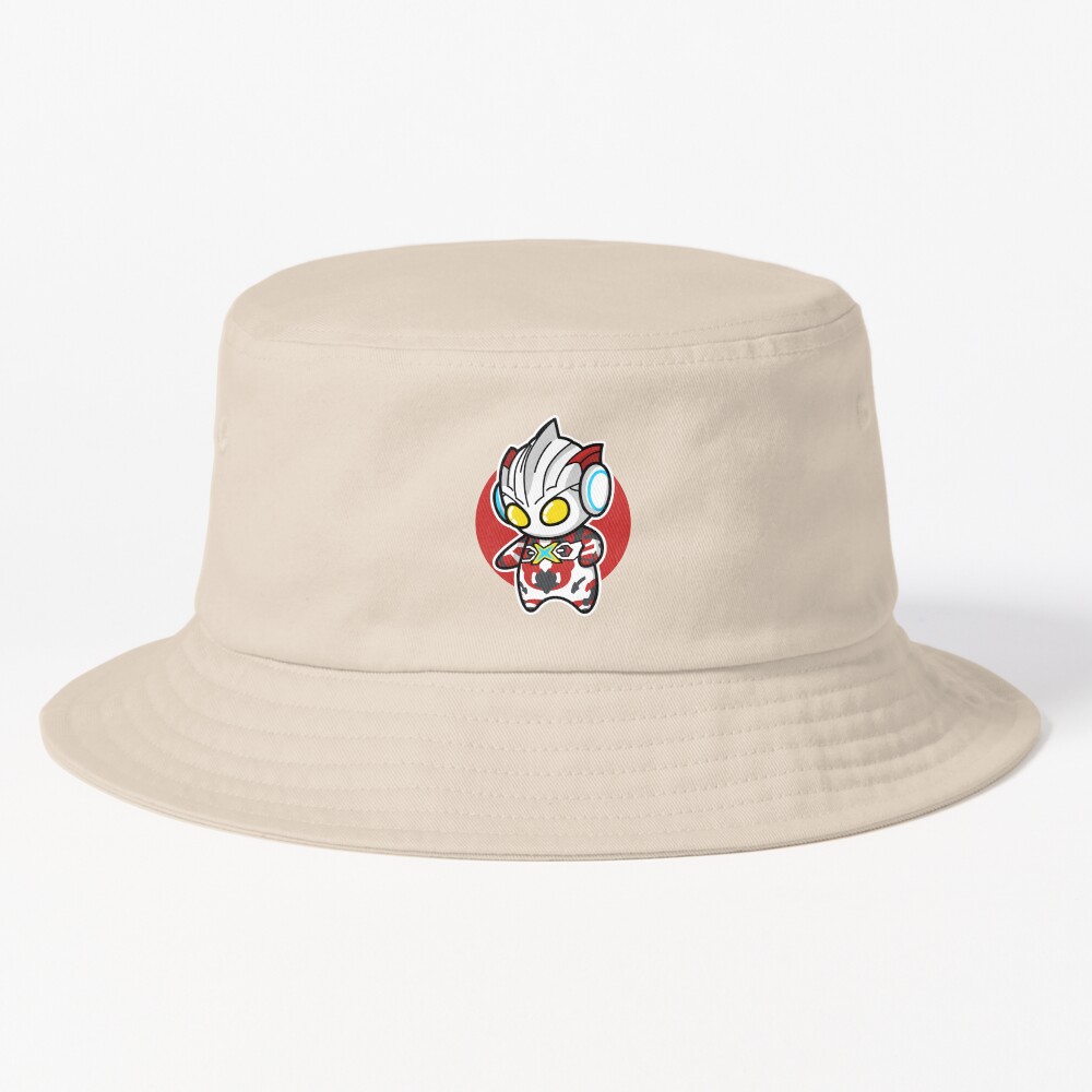 Ultraman X Chibi Style Kawaii Bucket Hat
