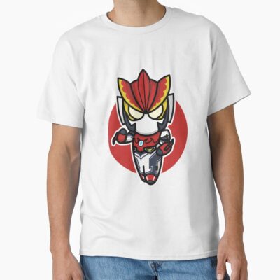 Ultraman Rosso Chibi Style Kawaii T-shirt