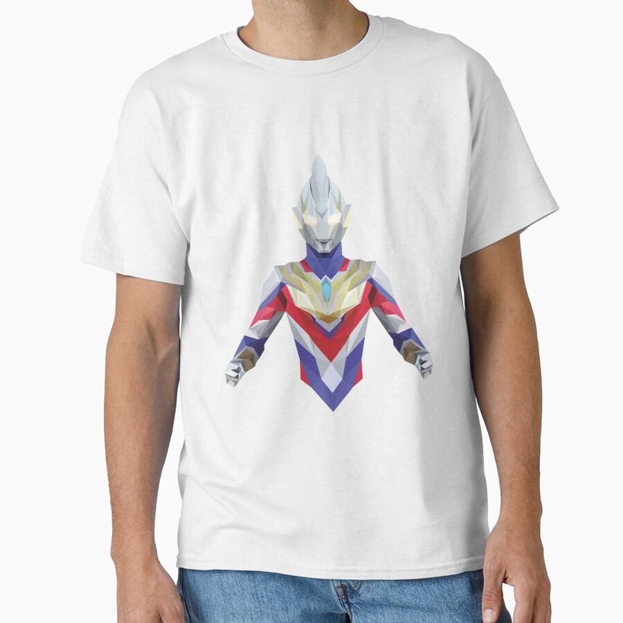 Ultraman Trigger Low Poly Art T-shirt