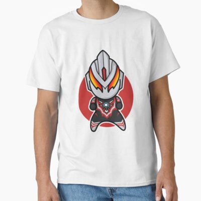 Ultraman Orb Thunder Breastar Chibi Style Kawaii T-shirt