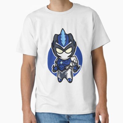 Ultraman Blu Chibi Style Kawaii T-shirt