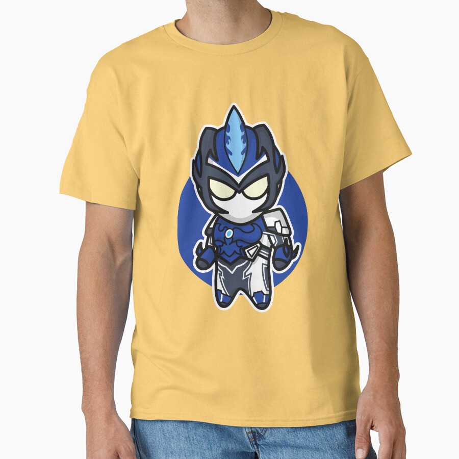 Ultraman Blu Chibi Style Kawaii T-shirt - Image 6