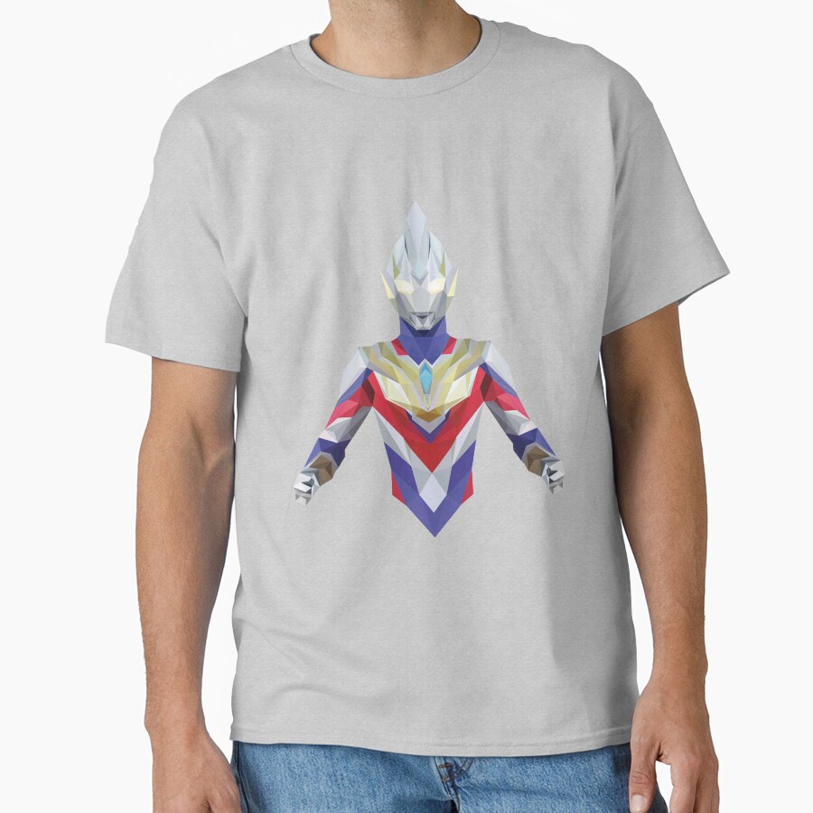 Ultraman Trigger Low Poly Art T-shirt - Image 3