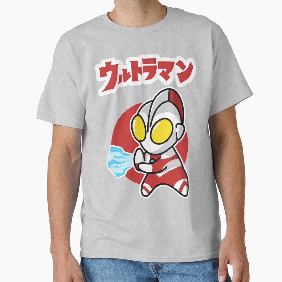 Ultraman Chibi Style Kawaii Spacium Ray T-shirt - Image 3