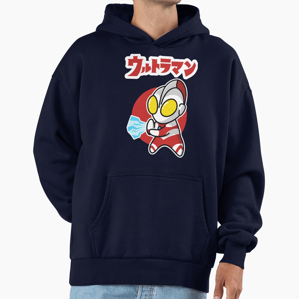 Ultraman Chibi Style Kawaii Spacium Ray Hoodie - Image 5