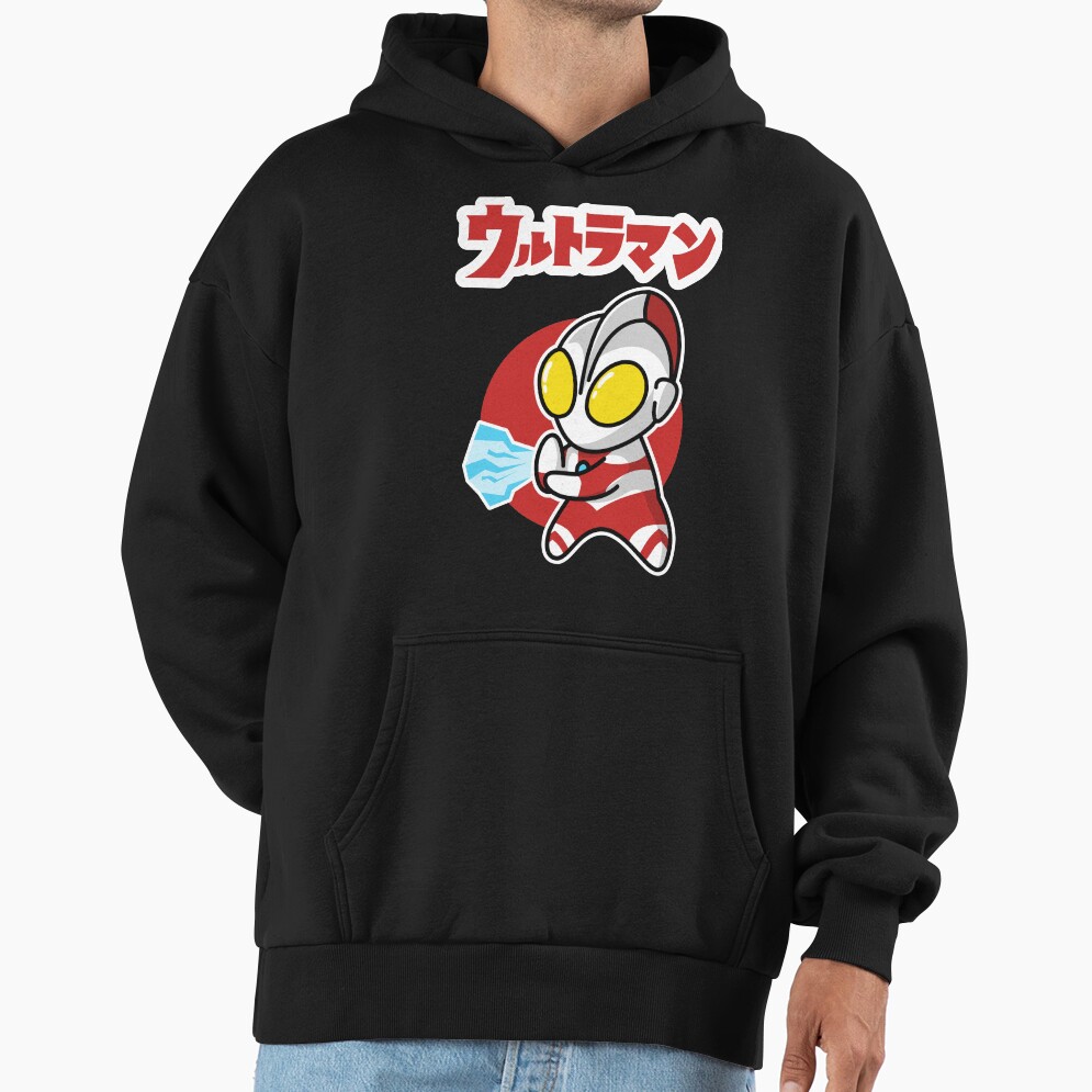 Ultraman Chibi Style Kawaii Spacium Ray Hoodie - Image 2
