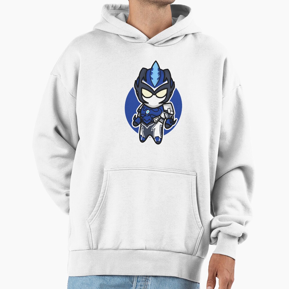 Ultraman Blu Chibi Style Kawaii Hoodie