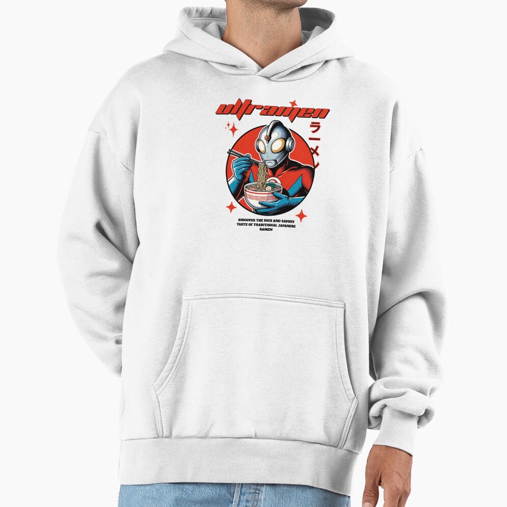 Ultra Ramen Japan Sci Fi Funny Noodle Love Ramen Hoodie