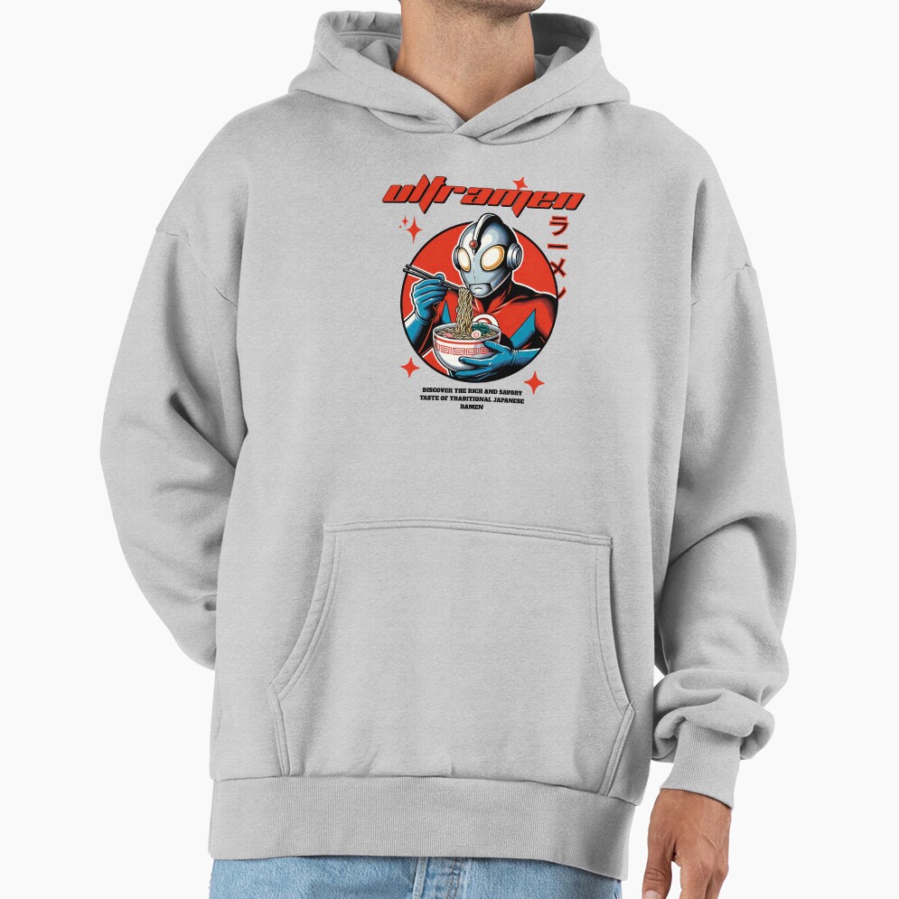 Ultra Ramen Japan Sci Fi Funny Noodle Love Ramen Hoodie - Image 4