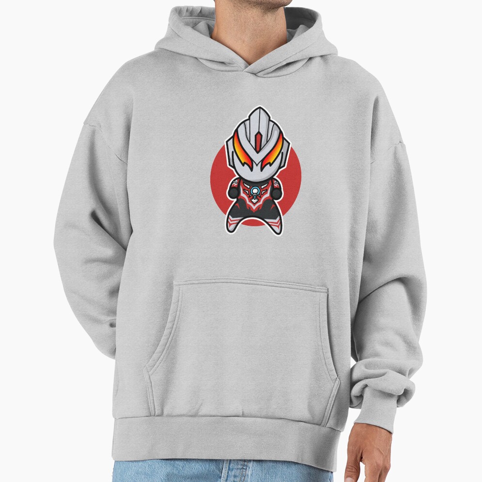 Ultraman Orb Thunder Breastar Chibi Style Kawaii Hoodie - Image 4