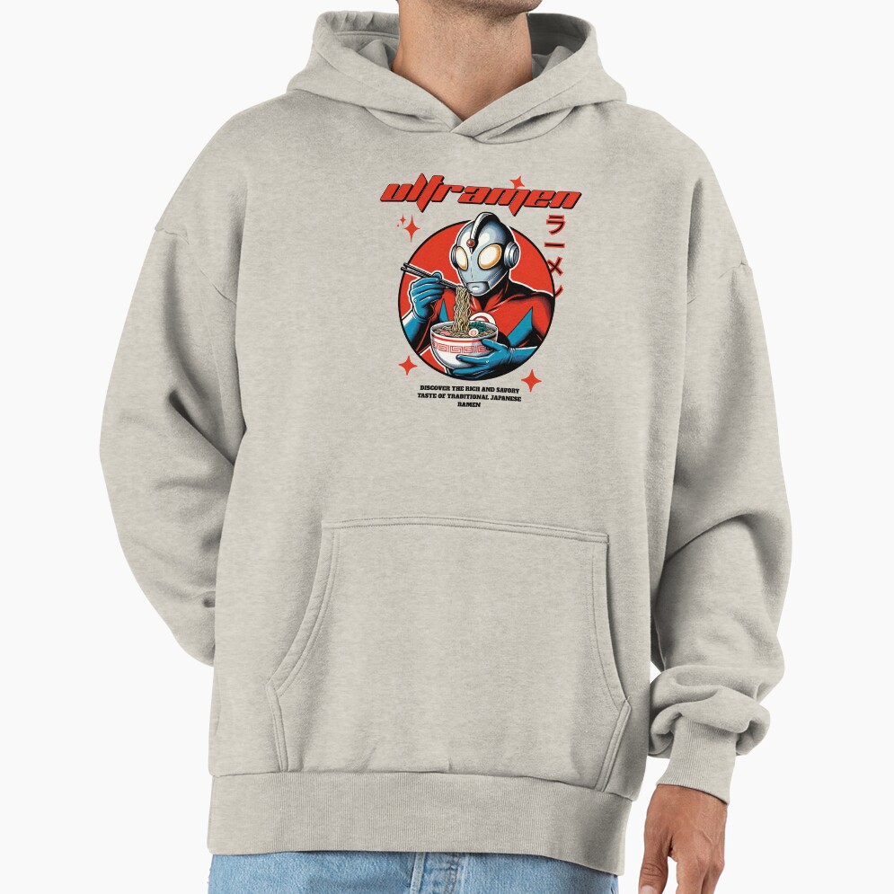 Ultra Ramen Japan Sci Fi Funny Noodle Love Ramen Hoodie - Image 3
