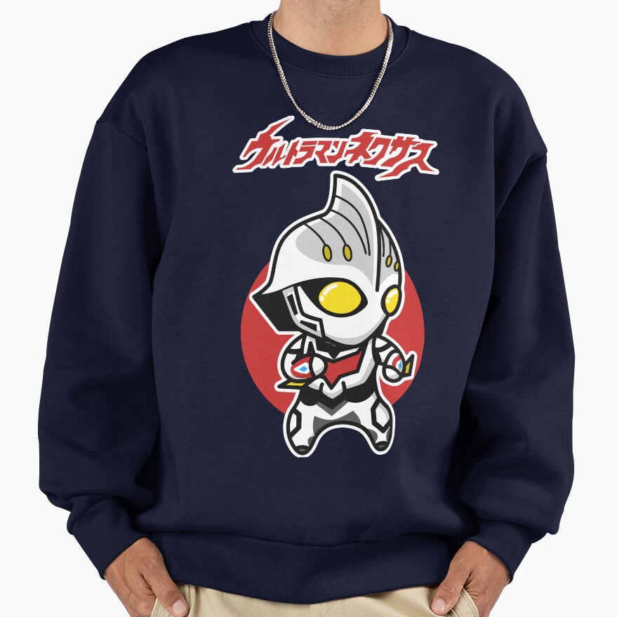 Ultraman Nexus Chibi Style Kawaii Sweatshirt - Image 5