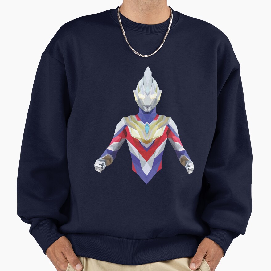 Ultraman Trigger Low Poly Art Sweatshirt - Image 5