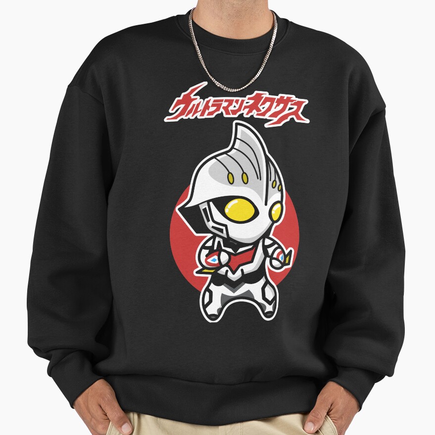 Ultraman Nexus Chibi Style Kawaii Sweatshirt - Image 2