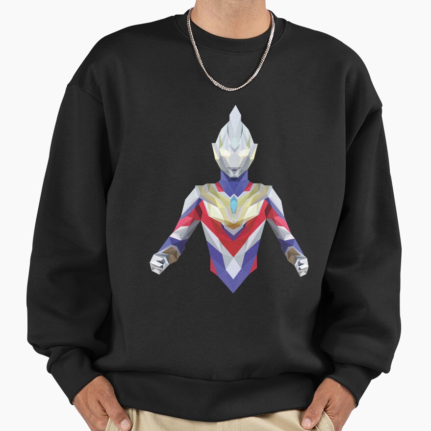 Ultraman Trigger Low Poly Art Sweatshirt - Image 2