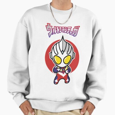 Ultraman Tiga Multi Type Chibi Style Kawaii Sweatshirt