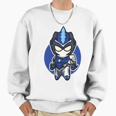 Ultraman Blu Chibi Style Kawaii Sweatshirt