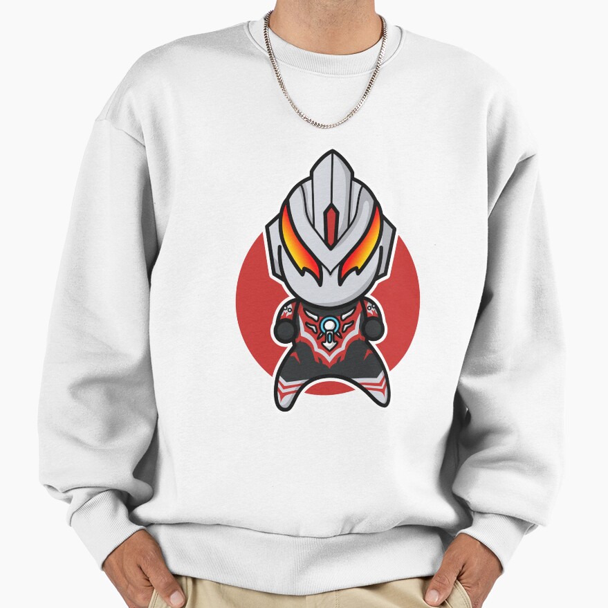 Ultraman Orb Thunder Breastar Chibi Style Kawaii Sweatshirt