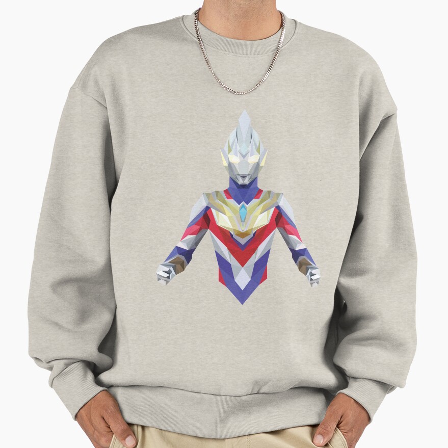 Ultraman Trigger Low Poly Art Sweatshirt - Image 3