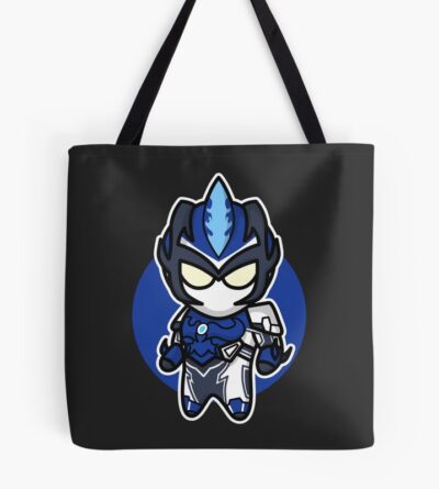 Ultraman Blu Chibi Style Kawaii Tote Bag