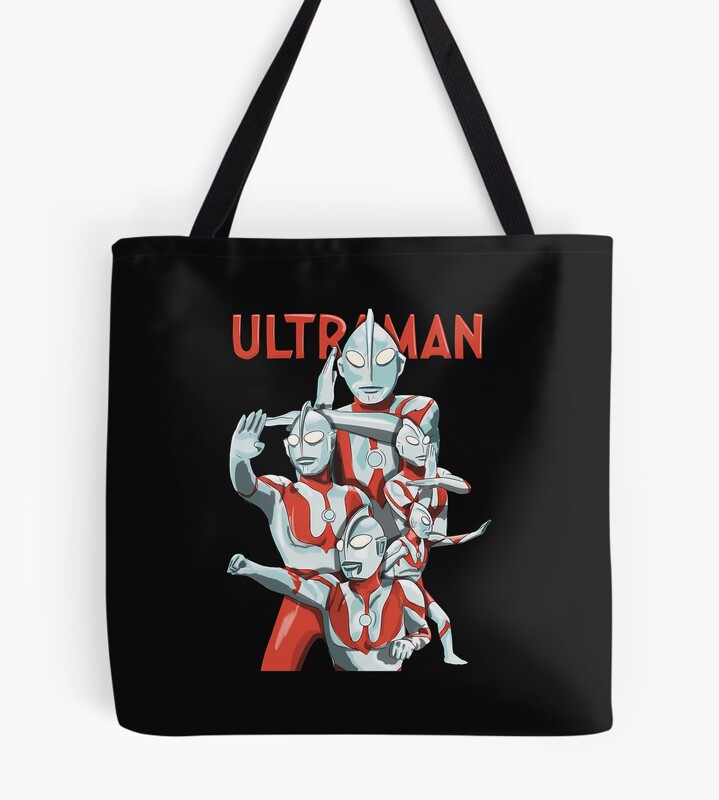 Ultraman Many Versions Tote Bag