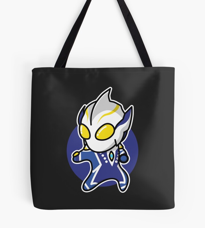 Ultraman Hikari Chibi Style Kawaii Tote Bag