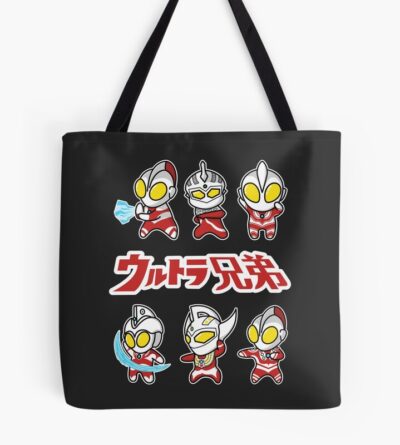 The Ultra Brothers In A Chibi Style Kawaii Tote Bag