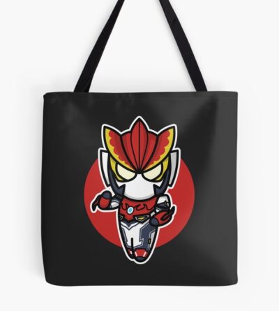 Ultraman Rosso Chibi Style Kawaii Tote Bag