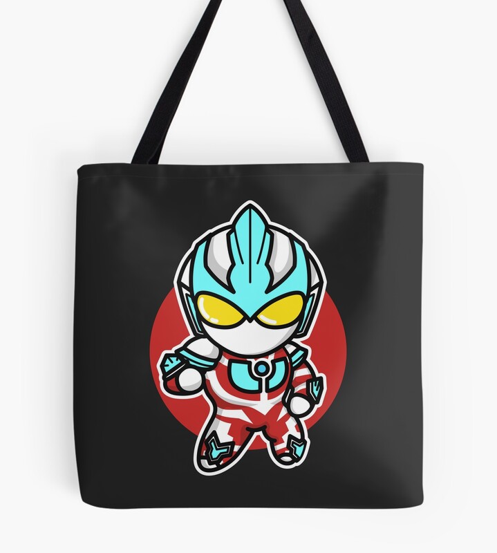 Ultraman Ginga Chibi Style Kawaii Tote Bag