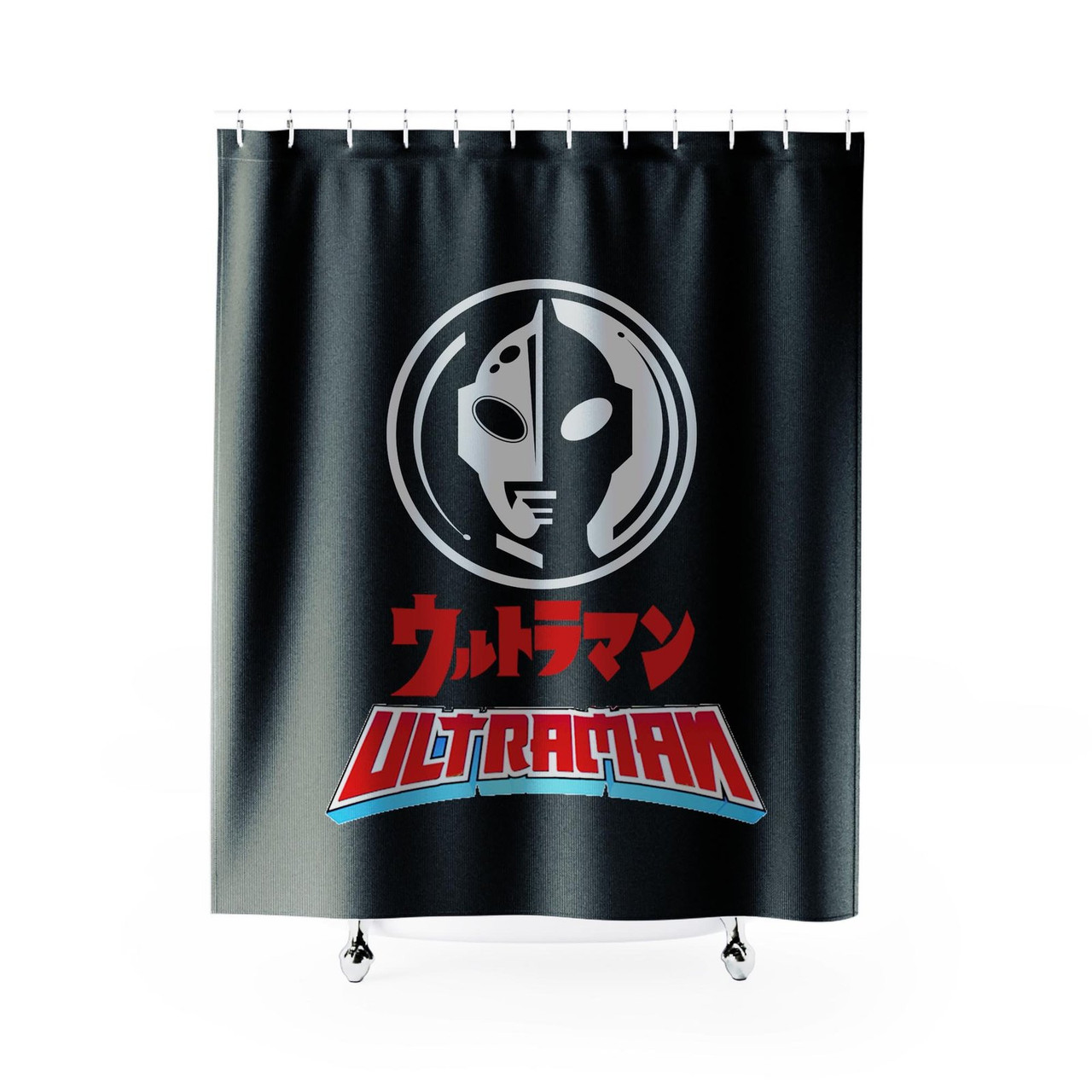 Ultraman Logo Japanese Vintage Style Shower Curtain