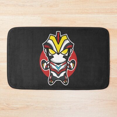 Ultraman Victory Chibi Style Kawaii Bath Mat