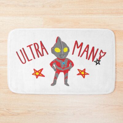 Ultraman Drawing Bath Mat